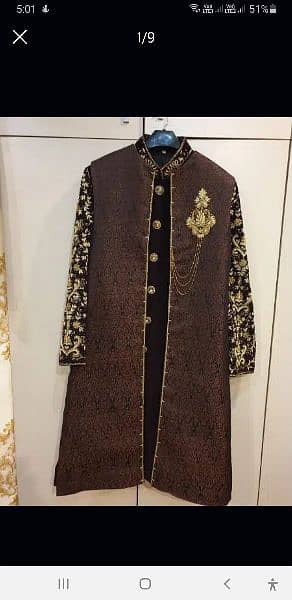 sherwani and kulla or khussa 0