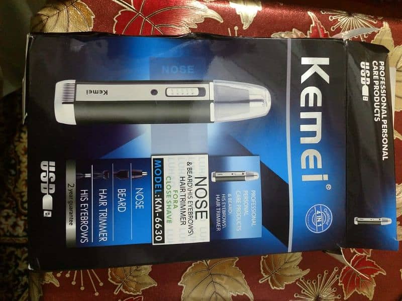 Best hair and nose trimmer Kemei KM-6630 0