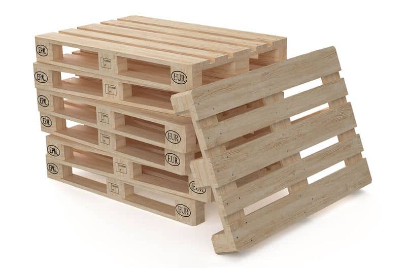 plastic and wooden pallets 13