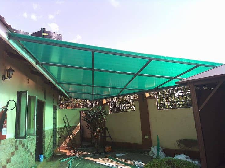 fiberglass shed\car parking shade\car shed\Fiber Shades\Tensile Shades 0