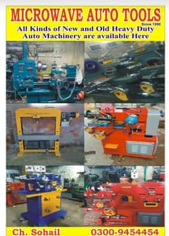 We are Deals in lathe machine Drum polish Press machine All kinds avib