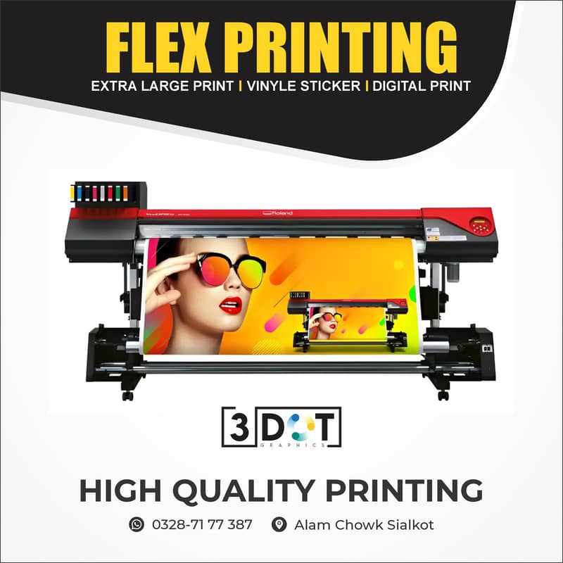 Best Flex Printing in Sialkot | Flex Printing | Sign Board 0
