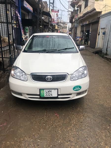 toyota corola 206 all ok andr sy puri pak gari ha koi seal khrb ni 1