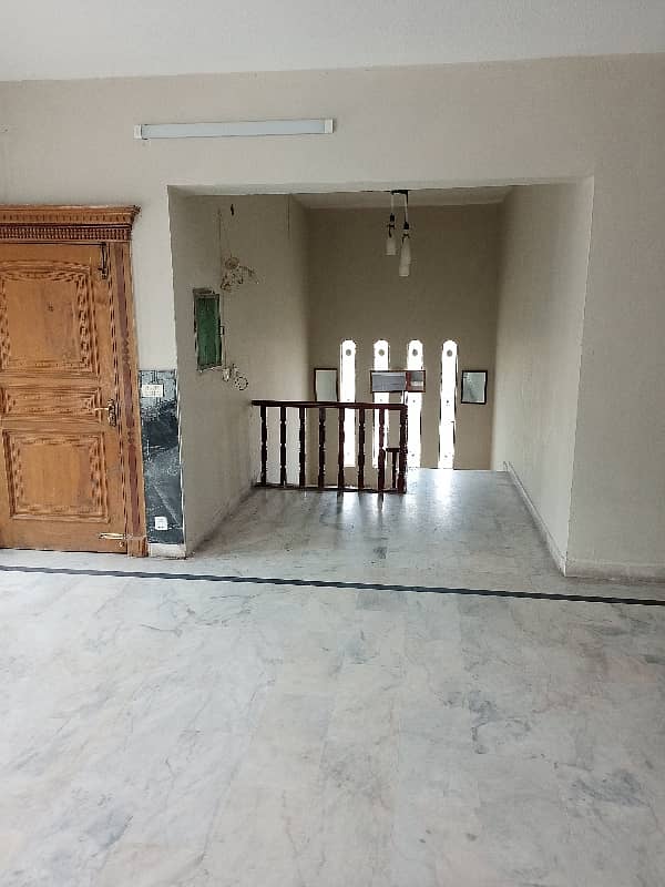 2 kanal beautiful upper portion for rent in NFC housing society. 12