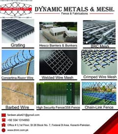 Weld Mesh | Chain Jali | Razor Wire | Electric Fence | Security Fence 0