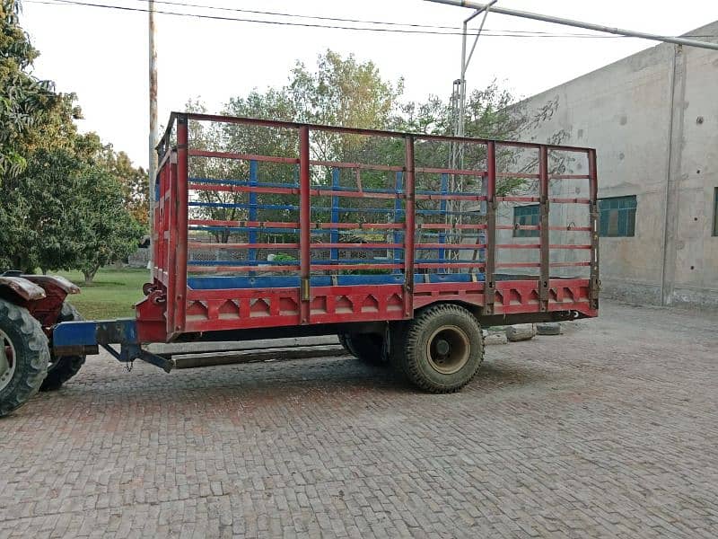 Tractor trolly loading 18 ft 1