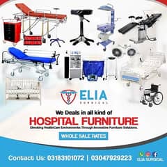 Patient Beds/Hospital furniture all range