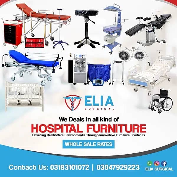 Patient Beds/Hospital furniture all range 0