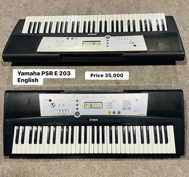 Yamaha keybaord & piano we have big range for keybaord like yamaha 5