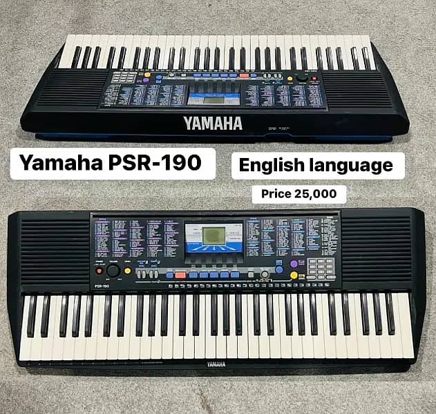 Yamaha keybaord & piano we have big range for keybaord like yamaha 13