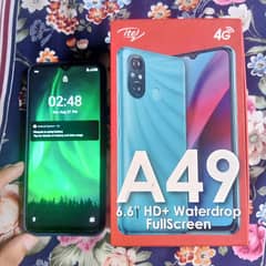 itel A 49 beautiful Mobile with box  exchange possible