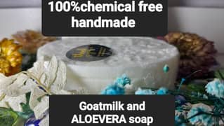 Goatmilk Aloevera beauty soap. 100%HALAL,handmade 0