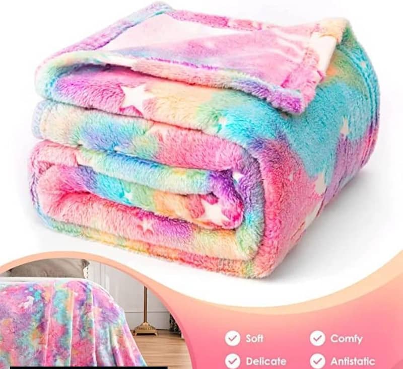 Baby AC Fleece Blanket Available On COD 1