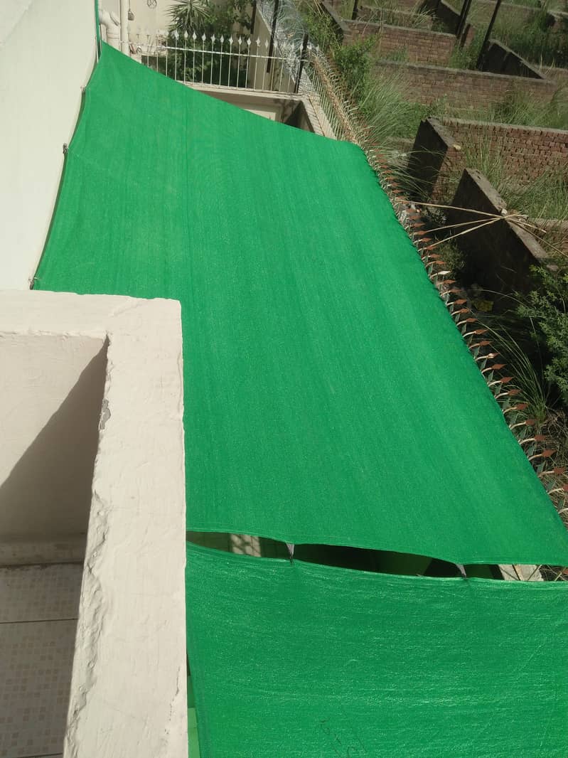 Green Shade Net/Green Jaali/Boundary Net for Construction sites 6