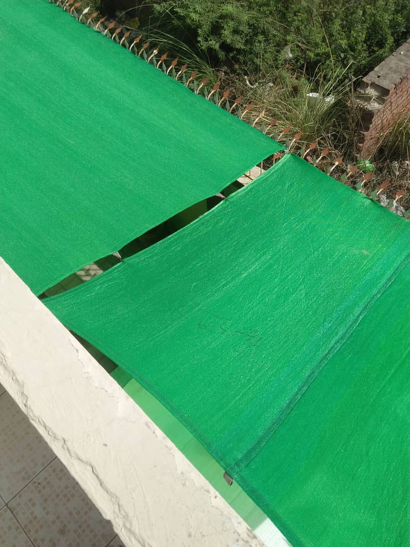 Green Shade Net/Green Jaali/Boundary Net for Construction sites 7