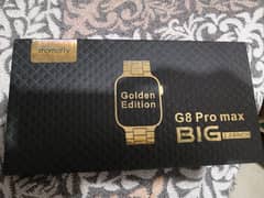 Mobile Watch Golden Color G8 pro Max
