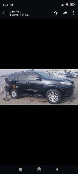 TOYOTA FORTUNER FOR SALE IN MONT CONDITION 1