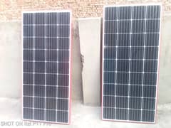 2 Solar panel 165 watt in 24.5k new condition high quality
