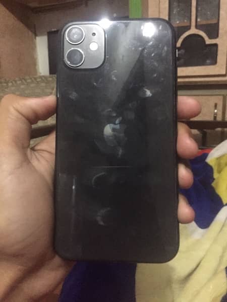 I phone 11 64 gb non pta battery health 90 black colour all ok 1