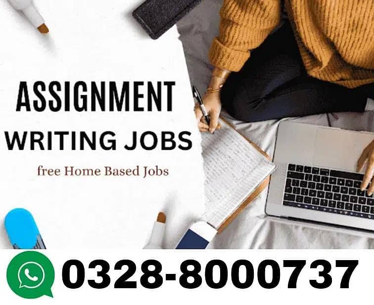 Assignment writing work Part Time/Full Time Daily payments 0