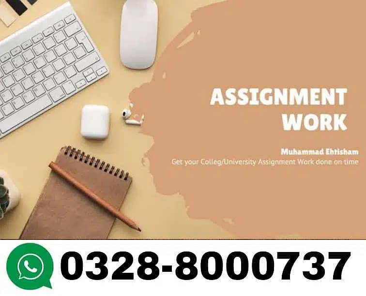 Assignment writing work Part Time/Full Time Daily payments 0