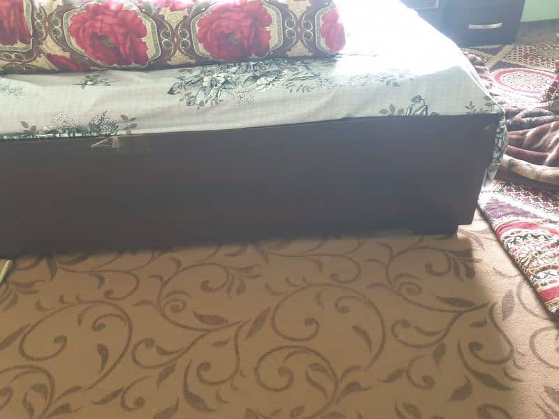 double bed and dressing with computer Meez for sale 3