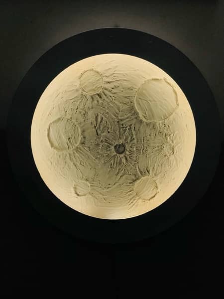 Moon Lamp For Wall Hanging, For Bedrooms, Guest rooms, Dining rooms. 0