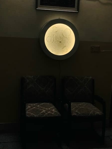 Moon Lamp For Wall Hanging, For Bedrooms, Guest rooms, Dining rooms. 5