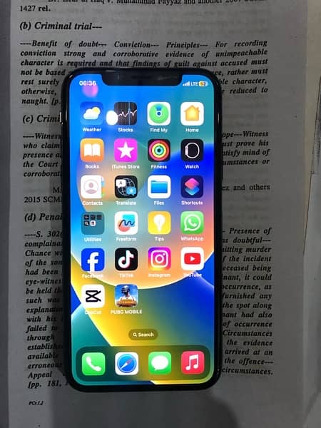 iPhone X Pta approved  64 0