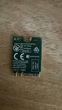 PTA Approved Killer 1535 WiFi Bluetooth card 0