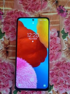 Samsung a51 6gb128gb for sale contact 03145201836