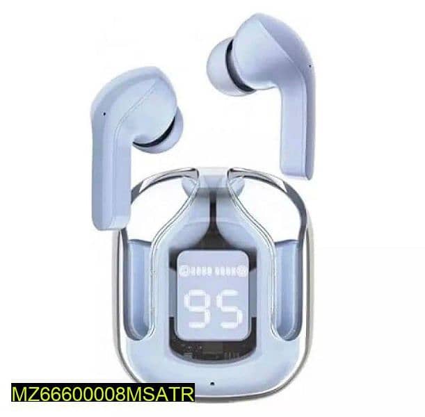 Bluetooth Earbuds Blue 0
