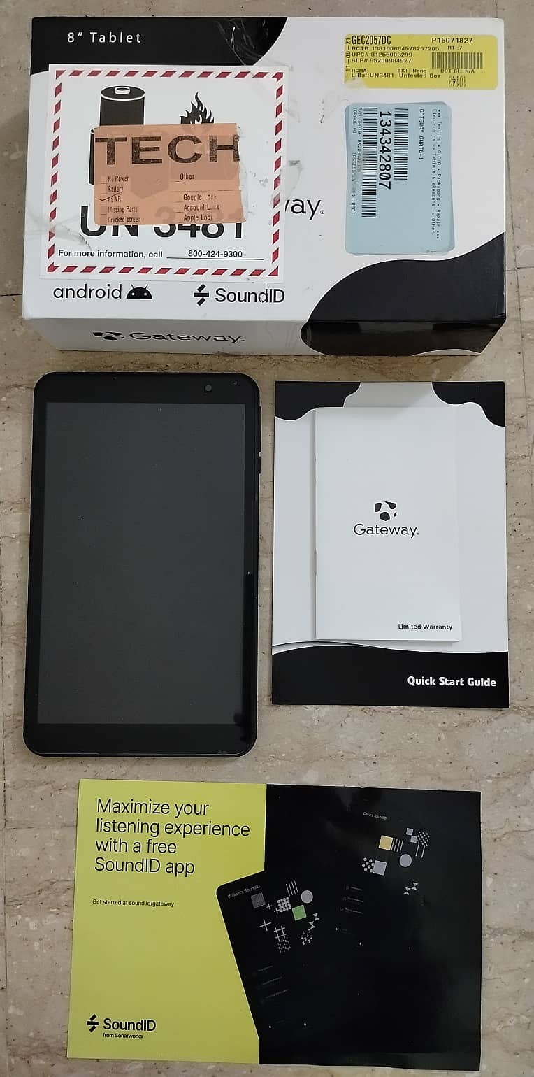 Gateway 8” Tablet 2GB + 32GB (USA Model GWAT8-1) 6