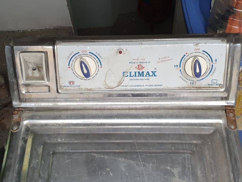 climax steel body washing machine 5