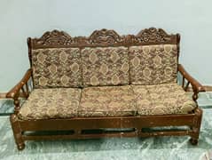 The Pure Wood 5-Seater Sofa Set