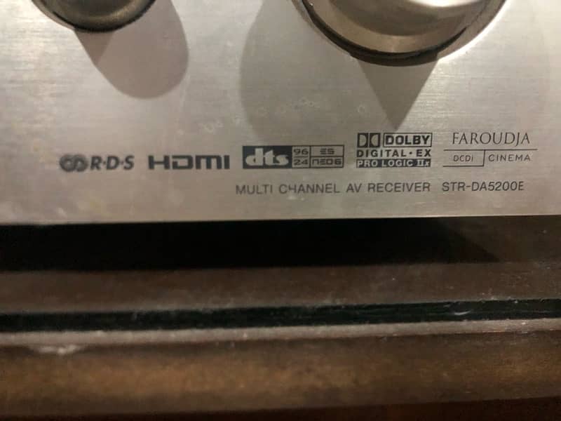 Sony Original AVR Amplifier STR-DA5200E 2