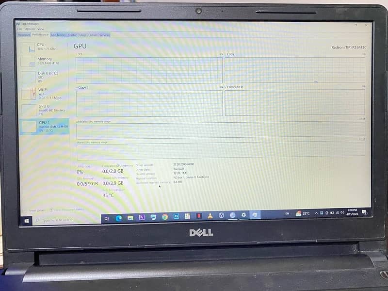 Urgent Sale, Dell Inspiron 15 3000 with Graphic Card 3