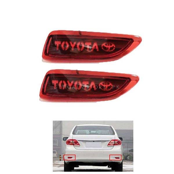 ALL CARS BACK BUMPER LIGHT IN FACTORY RATE 9