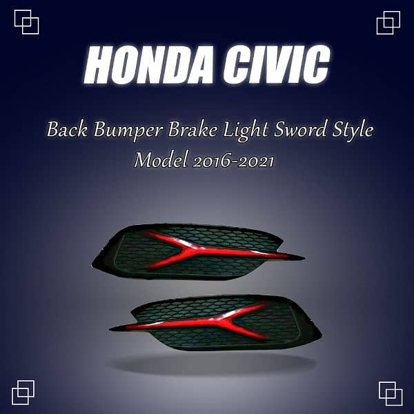 ALL CARS BACK BUMPER LIGHT IN FACTORY RATE 13