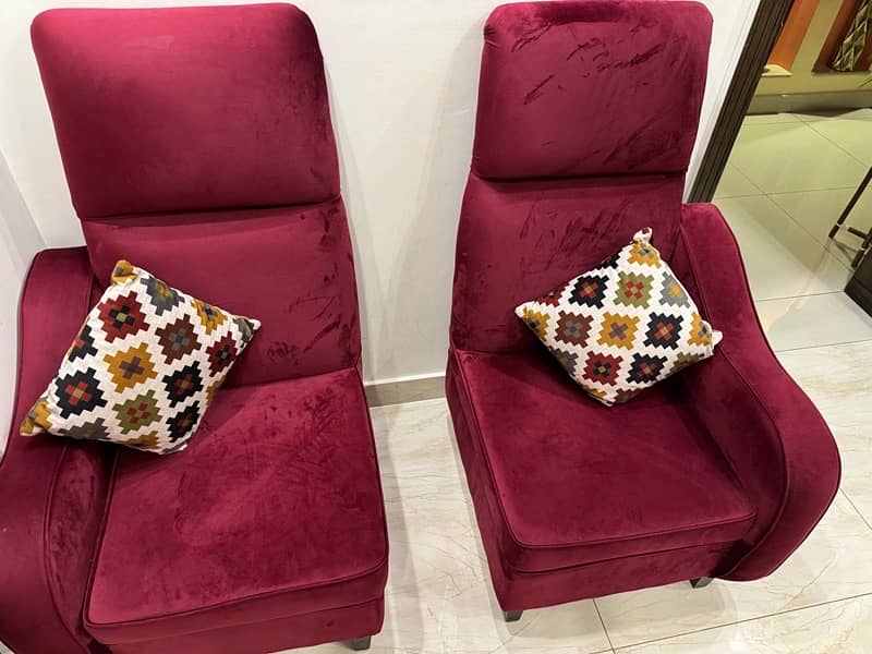 SOFA CHAIRS (mint condition ) 4