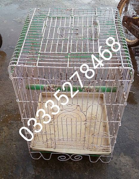 cage for hand tame  gray parrot/raw /Ringneck 0
