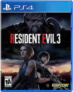 Resident Evil 3 and Residence Evil Resistence  for Sale in PS4