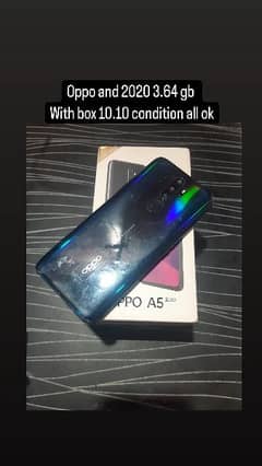 oppo a5 2020 3.64gb with box 0