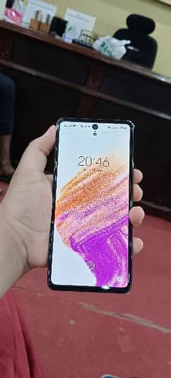 galaxy a53 8/128 7 month used mint condition