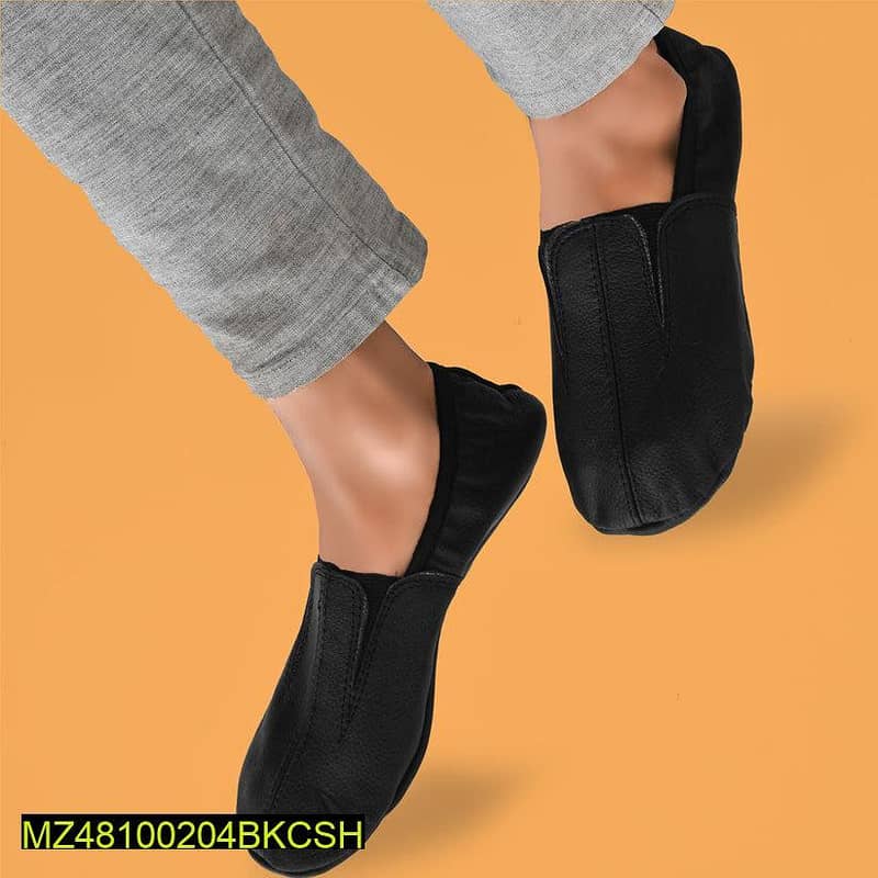 Black Camel Half Warm Leather Socks 3