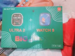 Double Watches Ultra + 9 Series brand new with 7 strap