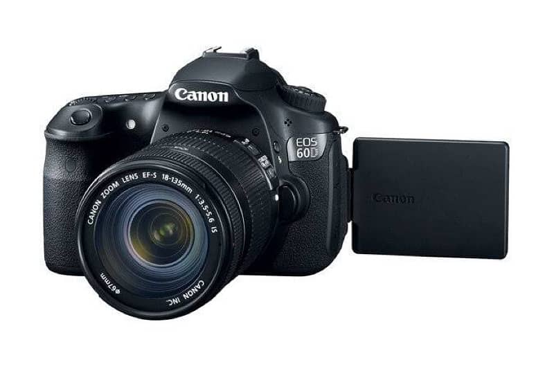 Canon 60d|Lens 18-55 |SD Card |Camera Bag|2 batteries|Original Charger 1