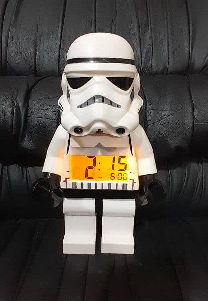 LEGO STAR WARS STORMTROOPER ALARM CLOCK 0