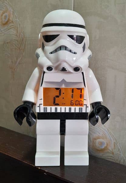 LEGO STAR WARS STORMTROOPER ALARM CLOCK 1