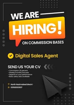 Sales Representative (With Commission)